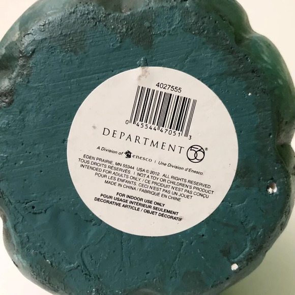 2012 Department 56 Green Steam Punk Pumpkin 10 inch Tall Dept 56 Halloween Decor - Picture 9 of 16